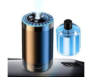 Profumatore per Auto Intelligente,LED Multicolore USB Intelligente Per Ambiente Auto | Diffusore di Essenze per Veicoli,Per Viaggio Vacanza Ufficio Casa Spiaggia Escursionismo