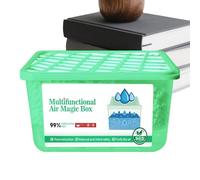 Profumatori per Bagno,Scatola Purificante Anti Polvere | Deodorante per Stanze,Per Ambienti Interni Armadio Ufficio Auto Casa Viaggio Animali Domestici E Toilette