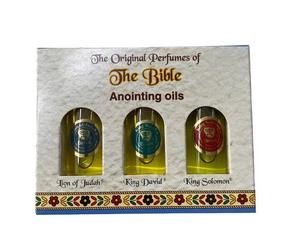PROFUMI DELLA BIBBIA KING TRIO PACK DA TERRA SANTA GERUSALE