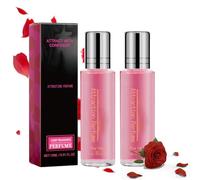 Profumo a feromoni da donna, fragranza da donna, migliora fascino e fiducia, profumo di feromone roll on a lunga durata per attirare gli uomini (2 pezzi)