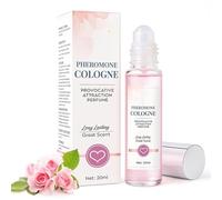 Profumo ai feromoni da donna, profumo ai feromoni in roll-on con olio di rosa per collo e polsi, 20 ml
