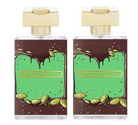 Profumo al cioccolato di Dubai, profumo al pistacchio della tavoletta di cioccolato per diffusori, profumi Aromaa per donne e uomini, senza alcool (2PCS)