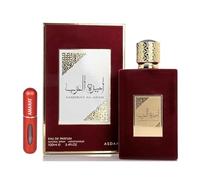 Profumo Ameerat Al Arab 100 ml, profumo arabo per donna di lunga durata, Princess of Arabia Eau de Parfum importato da Dubai, include atomizzatore ricaricabile 5 ml (Ameerat Al Arab)