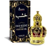 Profumo Arabo a base di Oud [DOSATORE ROLL-ON MULTIUSO] Profumo Arabo Donna e Uomo Senza Alcol, per corpo, Capelli e Tessuti - 12ml (Oud Qasr)