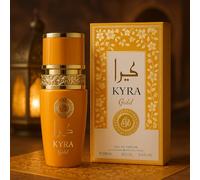 Profumo Arabo Donna 100ml - Eau de Parfum in Flacone Elegante - Varie Fragranze di Profumazione (Gold - Kyra Gold (Mood Yara Amber))