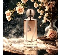 PROFUMO ARABO - Donna - "Prestige Sensual" - EAU DE PARFUM - 100ML - Profumo classico da donna - Fragranza floreale delicata e di lunga durata, ideale per l'uso quotidiano Aroma fresco e leggero, idea