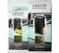 Profumo auto di qualità Areon deodorante di lusso platino lunga durata 8 ml +...