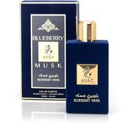 Profumo BLUEBERRY MUSK Santeur Dubai 100 ml Per Uomini e Donne Sentore Arabiano Orientale Unisex - Note: Agrumi Bergamotto Pesca Vaniglia e Muschio