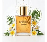 Profumo da donna al cocco e vaniglia, profumo esotico di lunga durata per una maggiore attrazione, Eau de Parfum sensuale con seducente noce di cocco e vaniglia, regalo per fidanzata e moglie
