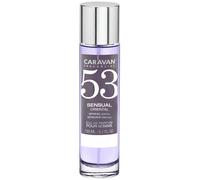 Profumo da uomo Caravan No53 - 150ml. Fragranza maschile orientale legnosa con note verdi, cedro e patchouli. Contrasti unici e fondo ambrato.