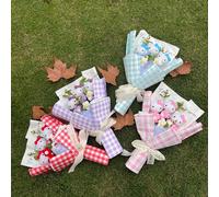 profumo di Daisy Sanrio Hello Kitty, profumo carino e cartoni animati, profumo di peluche per San Valentino, fiore creativo kawaii di Hello Kitty da tenere in mano, decorazione per la casa, decorazion