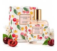 Profumo donna Cherry Amber Eau de Toilette ciliegia fruttata fresco e di lunga durata per l’estate fragranza femminile versatile per uso quotidiano e occasioni speciali dolce e raffinato