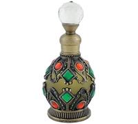 Profumo Dubai da donna, olio di profumo arabo, fragranza Dubai a lunga durata da 15 ml con lussuosa bottiglia di plastica vintage da donna