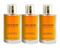 Profumo feromone uomo, olio profumato arabo acqua di Colonia. Profumo a lunga durata adatto per San Valentino, festa, festival musicale, appuntamenti (3 pezzi)