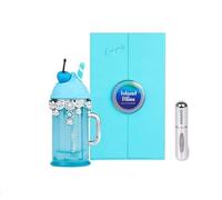Profumo Island Bliss Eau de Parfum 100 ml, Profumo Arabo per Donna a Lunga Durata, Include Atomizzatore Ricaricabile 5ML, Fragranza Tropicale con Note di Cocco, Vaniglia e Fiore di Arancio (Island