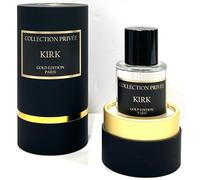 Profumo KIRK Collezione Privée New Edition (Gold Edition), Idea Regalo, un profumo di lunga durata e unisex da 50 ml, prodotto in Francia (KIRK)
