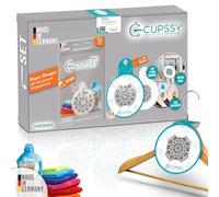 Profumo per armadietti, biancheria fresca, classico, sacchetti profumati di ricambio nell'armadio, profumo, per cassetti e armadietti (5 x AirPad Fresh Lavanderia)