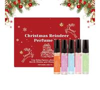 Profumo Per Donna 5 Spray da 5ml ad Olio Naturale con Renna Natalizia