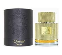 Profumo QAA’ED o QAAED 100 ml Parfum Unisex Attar Arabo Orientale Oud Regalo per Uomini e Donne Muschio Halal Note: Chiodi di Garofano, Cedro, Zafferano, Ambra, Vaniglia, Cuoio e Oud