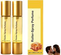 Profumo Roll-On Caramello, Spray Corpo Caramel Indulgence, Roll-On Aromaterapico per Donna e Uomo, Fragranza a Lunga Durata