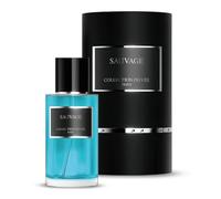 Profumo SAUVAGE - Eau de Parfum 50 ml - Collezione Privée Paris - Gamma GAZELLE - IDEE REGALO ELEGANTE UOMO - Fragranza Lunga Durata - Sillage Potente MADE in FRANCE 50 ML
