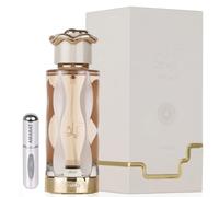 Profumo Teriaq originale 100 ml, profumo arabo unisex a lunga durata, EDP importato da Dubai, include atomizzatore ricaricabile 5 ml, fragranza dolce e floreale con note legnose (Teriaq)