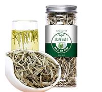 Profumo Traboccante Tè con Frutta ed Erbe Tè Originale Cinese Profumato Tè Buono Tè Naturale Organico Tè ai Fiori Cibo Verde senza Additivi Tè alle Erbe (60g Gelsomino Tè d'argento)