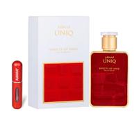Profumo unico Effects Of Úniq Original 100 ml, profumo arabo unisex a lunga durata, EDP include atomizzatore 5 ml, fragranza floreale legnosa con note di caramello e muschio (Effects Of Úniq)