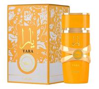Profumo Yara per donna di Tou Lattafa - Fragranza floreale fresca Marchio LattafaForma del prodotto LiquidoVolume dell'articolo 3,4 once fluideFragranza ambrata fruttataCaratteristiche speciali Lunga 