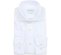 Profuomo Camicia lavorata a maglia, abbigliamento da uomo, bianco, 49