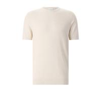 Profuomo - Cotton-Linen Knit T-Shirt - - Tops - Uomo - Marrone - S