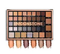 Profusion Cosmetics Moonstone - Palette di 42 ombretti opachi satinati luccicanti metallizzati, nude e fumé, cosmetici di bellezza, altamente pigmentati, a lunga durata, sfumabili