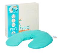 Profysio Linseed Collo Cuscino, 40 cm Lunghezza x 20 cm Larghezza x 3 cm Altezza, Blu Verde