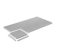ProGame Kit 8 Pezzi Tatami Palestra 3.5 cm GYM-Home Nero/Grigio 50x50 cm Tatami Puzzle Componibile - Made in Italy