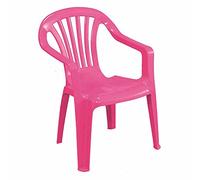 Progarden - Sedia monoblocco per Bambini, Colore: Rosa