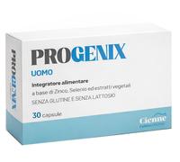 Progenix uomo 30 capsule senza glutine senza lattosio