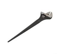 Progettata per durare nel tempo, questa chiave regolabile utilizza acciaio al cromo vanadio e una forma ottimizzata della maniglia per il controllo (20,3 cm)