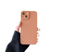 Progettata per iPhone 13 coque, [non ingiallisce] [protezione contro le cadute militari] Custodia protettiva antiurto per telefono sottile e sottile 6,1 pollici 2021/silicone liquido sottile, colore