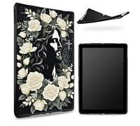 Progettata per Samsung Galaxy Tab A7 10,4" 2020 (SM-T500/T505/T507), retro in gomma TPU opaca con Faith Jesus, custodia protettiva sottile in gomma morbida silicone antiurto