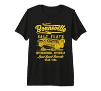 Progettato da Bonneville Salt Flats Utah Speedway Maglietta Premium