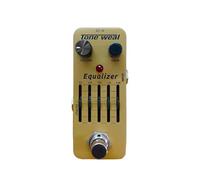 Progettato/Made in Taiwan Parte della serie MINI pedale AEQ può compensare e aumentare le frequenze insufficienti del tono della chitarra acustica 5 bande EQ/Master enhancer pulsante/manopola di