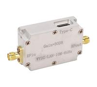 Progettato per Avere un Amplificatore a Banda Larga Ad Alta RF da 30 DB a Basso Livello Non Amplificatore LNA 10m? 6GHz Connettore SMA Ad Alto Guadagno per la Radio Assicura Che Progettata Deve