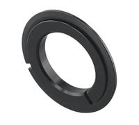 Progettato per durare nel tempo, questo adattatore per forcella della bici supporta la conversione dello sterzo da 30 a 39,8 mm con anello corona in alluminio e guarnizione (C)