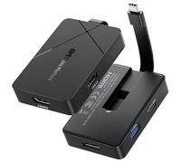 [Progettato per Microsoft Surface] Cable Matters 4 in 1 USB C Hub HDMI 4K a 60Hz 100W di ricarica, 10Gbps USB e USB-C, compatibile con Surface Pro, Surface Laptop, Surface Book con USB-C o Thunderbolt