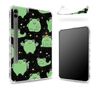 Progettato per Samsung Galaxy Tab S9 FE Plus 5G 12.4" 2023 Custodia con S Pen, retro trasparente con Principessa Frog, Custodia paraurti sottile in morbido TPU antiurto