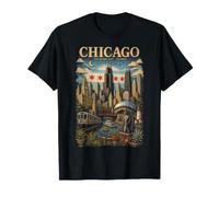 Progettazione Artistica del Paesaggio della Città di Chicago Maglietta