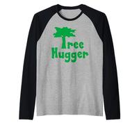 Progettazione Attivista Ambientale Tree Hugger Maglia con Maniche Raglan