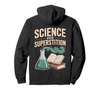 Progettazione del Pensiero razionale della Scienza sulla superstizione Felpa con Cappuccio