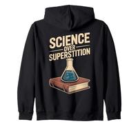 Progettazione del Pensiero razionale della Scienza sulla superstizione Felpa con Cappuccio