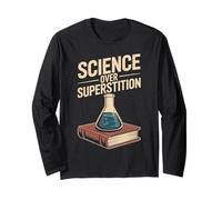 Progettazione del Pensiero razionale della Scienza sulla superstizione Maglia a Manica